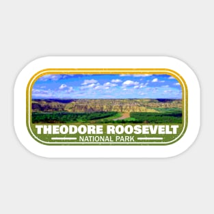 Theodore Roosevelt National Park, America Sticker